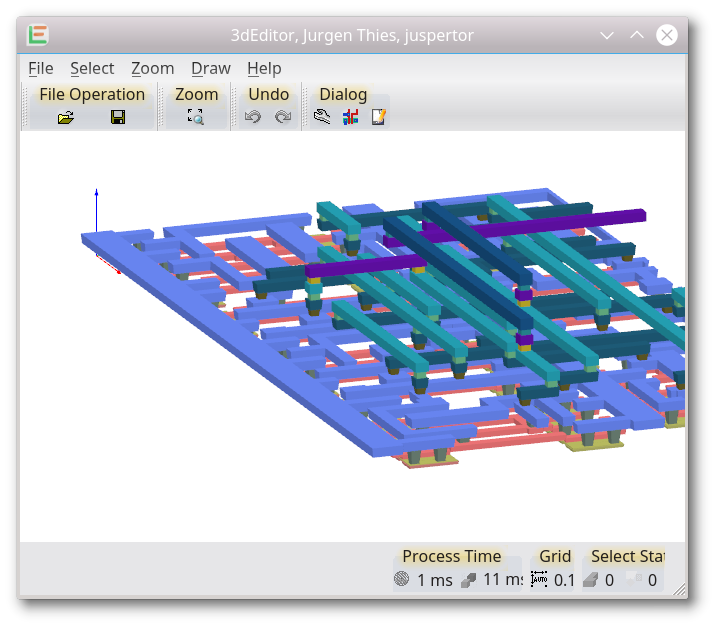 3d editor integrated n the LayoutEditor